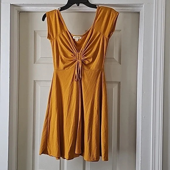 Rolla Coster Dresses | Rolla Coster Mustard Color Dress, Size M | Color: Gold | Size: M | Sdj010152's Closet